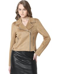 Vero Moda - VMJOSE Short Faux Suede Jacket NOOS - Lyst