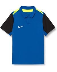 Nike - FD7604-463 Y NK DF ACDPR24 SS Polo K T-Shirt ROYAL Blue/Black/Volt/White Größe M - Lyst