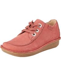 Clarks - Funny Dream Nubuck Shoes In Standard Fit Size 3 - Lyst
