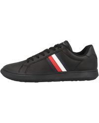 Tommy Hilfiger - Corporate Cup Leather Stripes Fm0fm04275 Cupsole Sneaker - Lyst