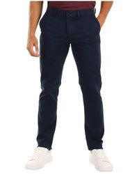 Trussardi - Jeans Jeans Uomo Pantaloni Aviator Fit Tricotine 52P000001T005995 52 Blu Night Sky U281 - Lyst