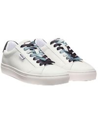 HUGO - Low-Top Trainers With Logo Flag - Lyst