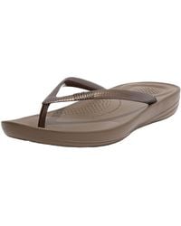 Fitflop - Iqushion Flip Flop-solid - Lyst