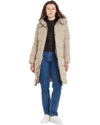 Calvin Klein - Tel Monologo Non Down Long Puffer Winter - Lyst