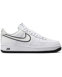 Nike - Air Force 1 '07 White/black Dv0788 103 Size 7 - Lyst