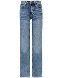 S.oliver - Jeans Karolin/Regular Fit/Mid Rise/Straight Leg blau 46/30 - Lyst