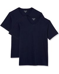 Amazon Essentials - Slim-fit T-shirt Met Korte Mouwen En V-hals - Lyst