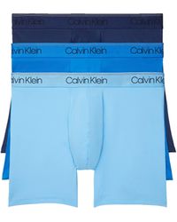 Calvin Klein - Microfiber Stretch 3-pack Boxer Brief - Lyst