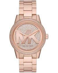 Michael Kors - Orologio Analogico Quarzo Donna con Cinturino in Acciaio Inossidabile MK6863 - Lyst