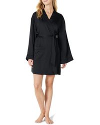 Amazon Essentials - Relaxed-fit Satin Sleep Robe - Lyst
