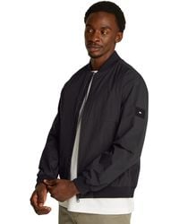 Tommy Hilfiger - Cazadora bomber Hombre con cuello tipo béisbol - Lyst