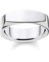 Thomas Sabo - Ring Eckig Silber 925 Sterlingsilber TR2279-001-21 - Lyst