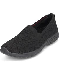 Skechers Shape Ups 2.0 Perfect Comfort Fashion Sneaker in Black | Lyst
