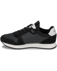 Calvin Klein - Runner Sneaker Sock Laceup Nylon-Leather Sportschuhe - Lyst