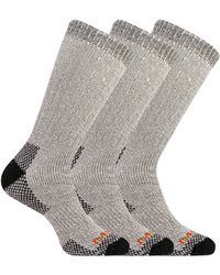 Merrell - 's And Heavyweight Merino Wool Hiking Crew Socks-reinforced Cushion - Lyst