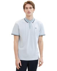 Tom Tailor - Basic Piqué Poloshirt - Lyst