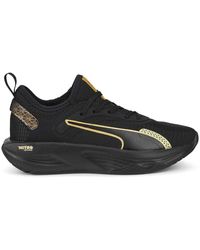 PUMA - Womens Pwr Xx Nitro Deco Glam Training Sneakers Shoes - Black, Black, 6.5 Uk - Lyst