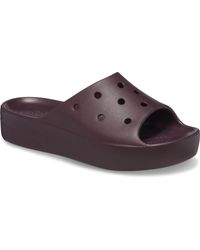 Crocs™ - Klassieke Platform Slides Voor Vrouwen - Lyst