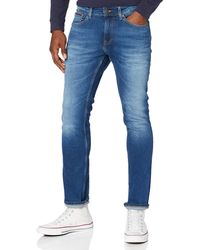 Tommy Hilfiger Scanton Slim Fit Jeans - Aspen Dark Blue Stretch • Price »