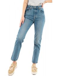 Levi's - 501® Crop Jeans Vrouwen - Lyst