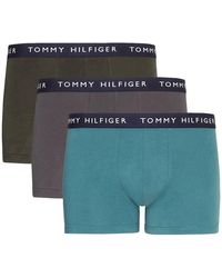 Tommy Hilfiger - 3er Pack Boxershorts Trunks Unterwäsche - Lyst