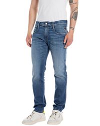 Replay - Men's Jeans With Super Stretch - Lyst