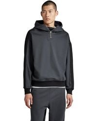 G-Star - G-Star Para Hombre Sudadera con capucha Tape Color Block Loose Half Zip - Lyst