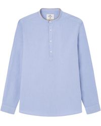 Springfield - Hemd, Medium Blauw, M - Lyst