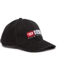 DIESEL - Baseball Cap With Logo Embroidery - Lyst