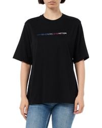 Benetton - 3bl0d1081 T-shirt - Lyst