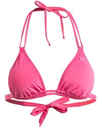 Roxy - Tiki Tri Bikini Top for - Tiki-Tri-Bikinioberteil - Frauen - XS - Lyst