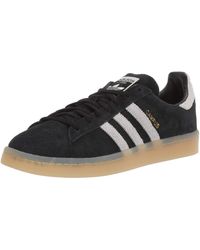 adidas campus black suede