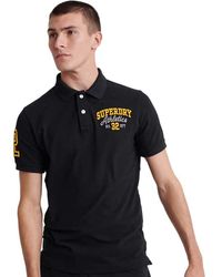 Superdry - Organic Cotton Classic Superstate Polo Shirt - Lyst