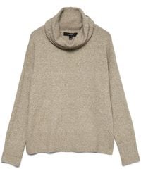 Vero Moda - Vmdoffy LS Cowlneck Blouse Ga Noos Maglione - Lyst