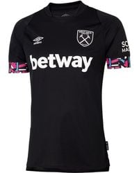 Umbro - 2022-2023 West Ham Away Football Soccer T-shirt Black - Lyst