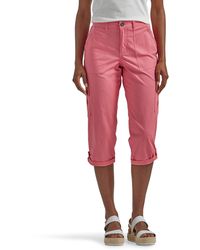 Lee Jeans - Ultra Lux Comfort With Flex-to-go Cargo Capri Pant Lovat '6 - Lyst
