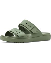 Crocs™ - Brooklyn Buckle Low Sandals - Lyst