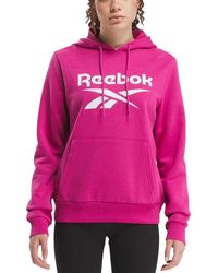 Reebok - S Id Big Logo Sweater - Lyst