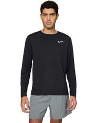 Nike - Miler Dri-fit Uv Long-sleeve Running Top - Lyst