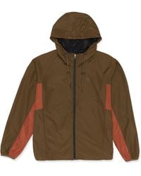 Volcom - Resistant Windbreaker Jacket – Zip-up With Adjustable - Lyst