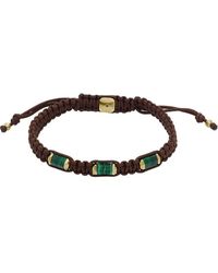 Fossil - Bracelet composant All Stacked Up Vert Malachite pour - Lyst