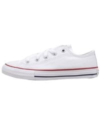 Converse - Chuck Taylor All Star Core Ox Sneakers Kind Wit/optisch Lage Sneakers Shoes - Lyst