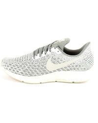 Nike Air Zoom Pegasus 35 Floral Running Shoe in Silver (Metallic) | Lyst UK