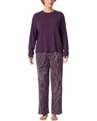 Schiesser - Schlafanzug Set lang Modal-Selected Premium Pyjamaset - Lyst