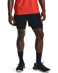 Under Armour - Iso-chill Run 2n1 Shorts - Lyst