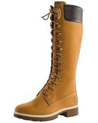 high leg timberland boots