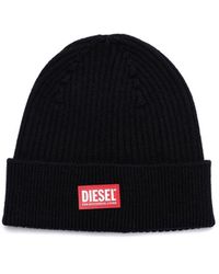 DIESEL - K Coder H Beanie Hat - Lyst