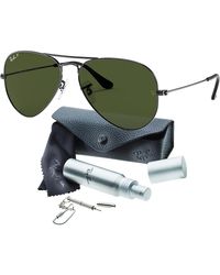 Ray-Ban - Pilot Aviator originale con kit di cura - Lyst