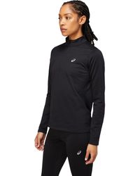 Asics - CORE LS 1/2 Zip Winter TOP - XL - Lyst