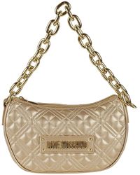Love Moschino - Women Shoulder Bag Gold - Lyst